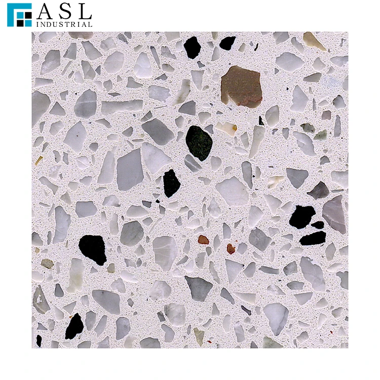 Прямая поставка с завода, Terrazzo, изготовленный из итальянских белых цементов, итальянские машины, плита Terrazzo