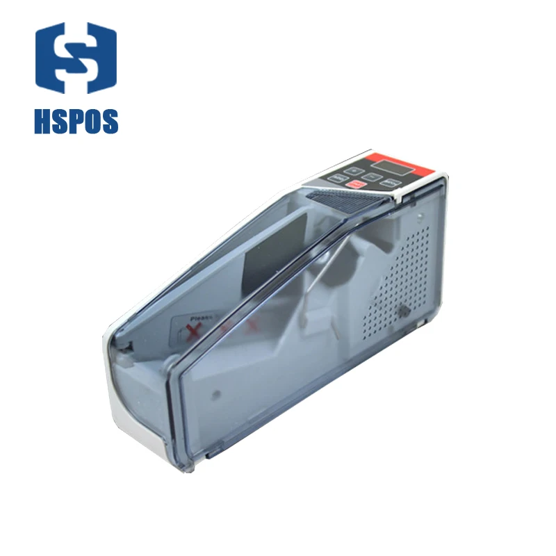 V40 Portable Mini Handy Money Counter Worldwide Bill Cash Banknote Note Currency Counting Machine with LED Display Financial