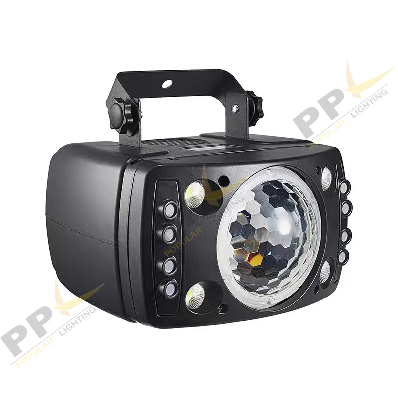DMX Stage Effect 60w Laser+Derby+Strobe+Magic Ball  RGBW 4 in 1 LED Laser Disco DJ Light for Bar Club