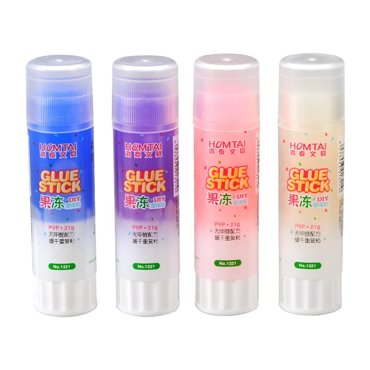 New fresh floral jelly design glue sticks office general financial student supplies glue stick