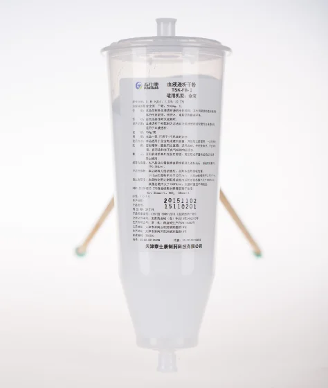 Bicartridge powder dialysis powder