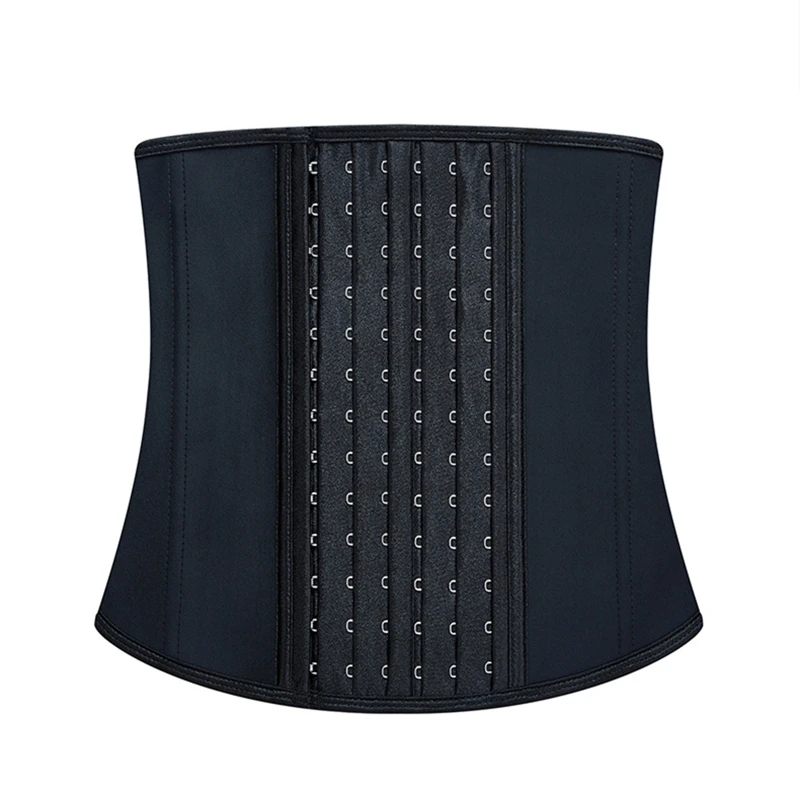 6-breasted Sweating Sports Corset Waist Tight-fitting Belly Shaping Latex Corset Waist Shaping Corset