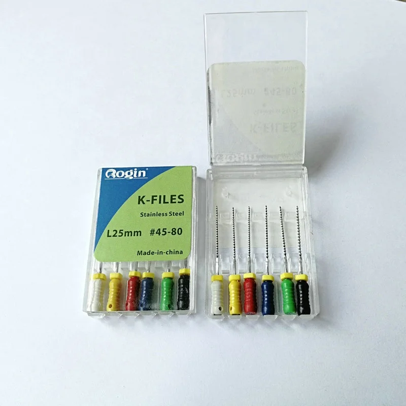 Dental Niti Files Stainless Steel K File REAMER Endodontic Files Dental Equipment
