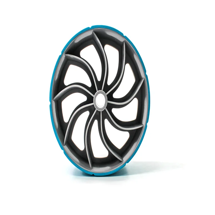 Home Fitness equipment Ab Wheel Abdominal Exercise Roller Fitness Training Wheel with Mat