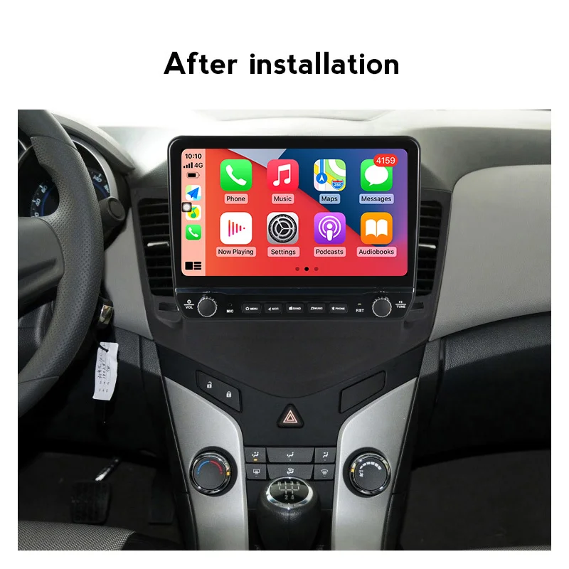 Prelingcar для Chevrolet Cruze 2009-2014 Android 12 автомобильный монитор carplay DSP RDS GPS Встроенный 2din Радио dvd плеер 5 1 HIFI