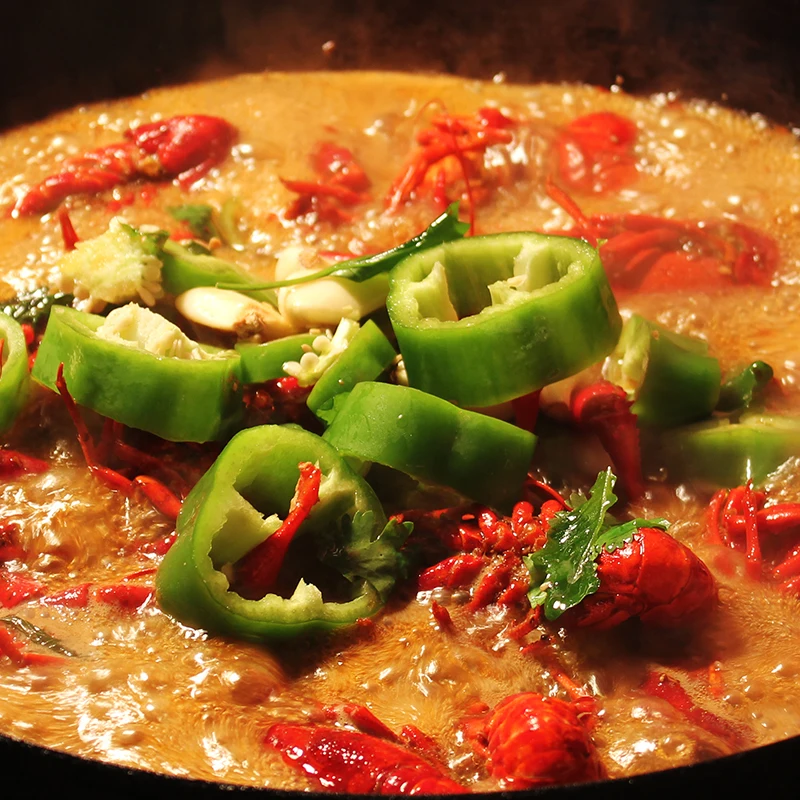  Новый дизайн супермаркет вкусная острая еда приправа раки для еды