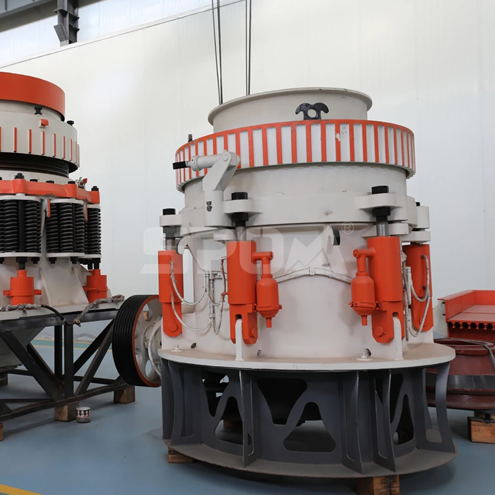 2 Feet Symons Conical Cone Crushers Basalt Copper Iron Ore Ballast Rock Crushing Machine
