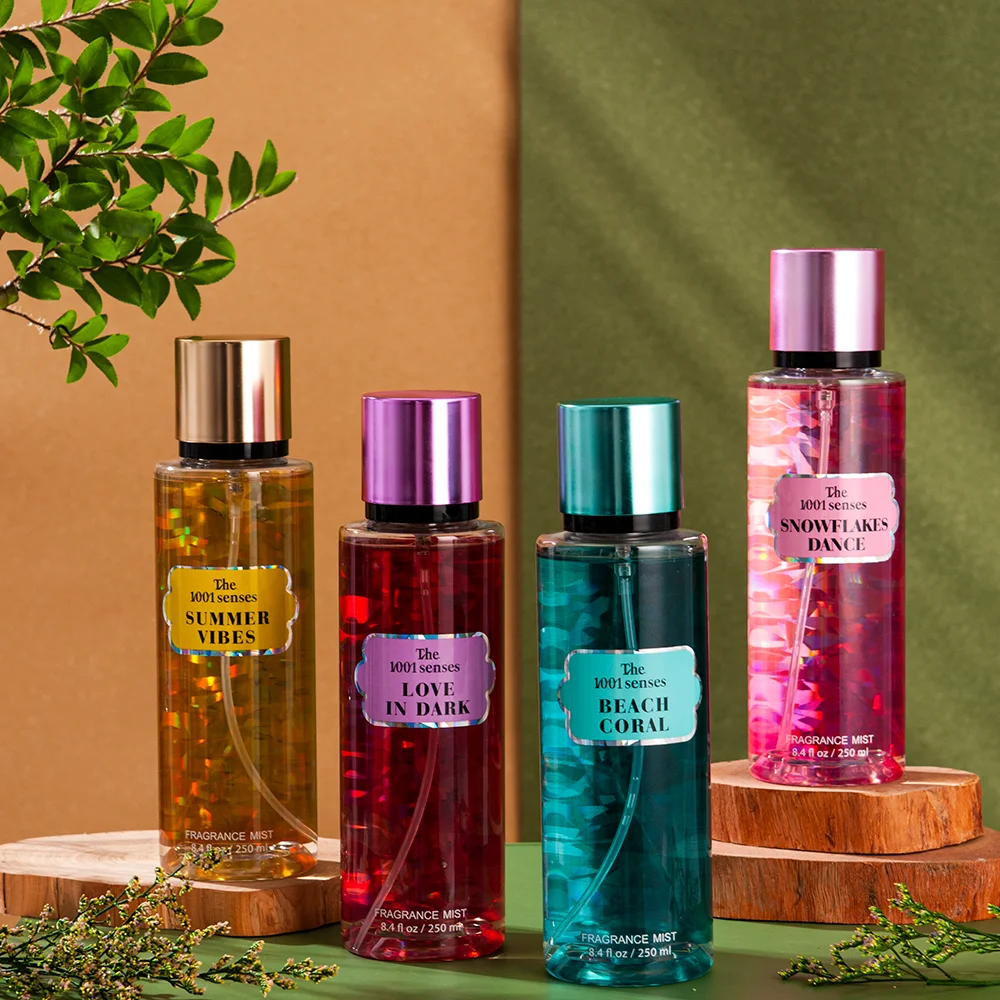 The 1001 sense new product perfumes original brand body spray floral flavor & fragrance and scents 250 ml long lasting