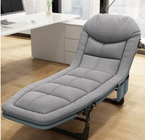 Modern Single Folding Air Bed Portable Foldable for Office Household Camping Bedroom Living Room Outdoor Use Home Furniture