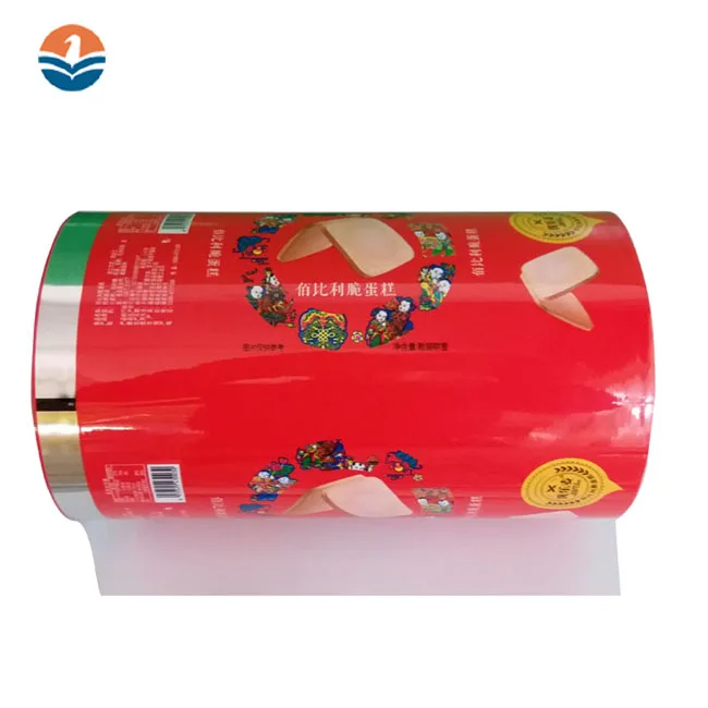 Best Selling Aluminium Foil Food Packet Film Roll Wholesale