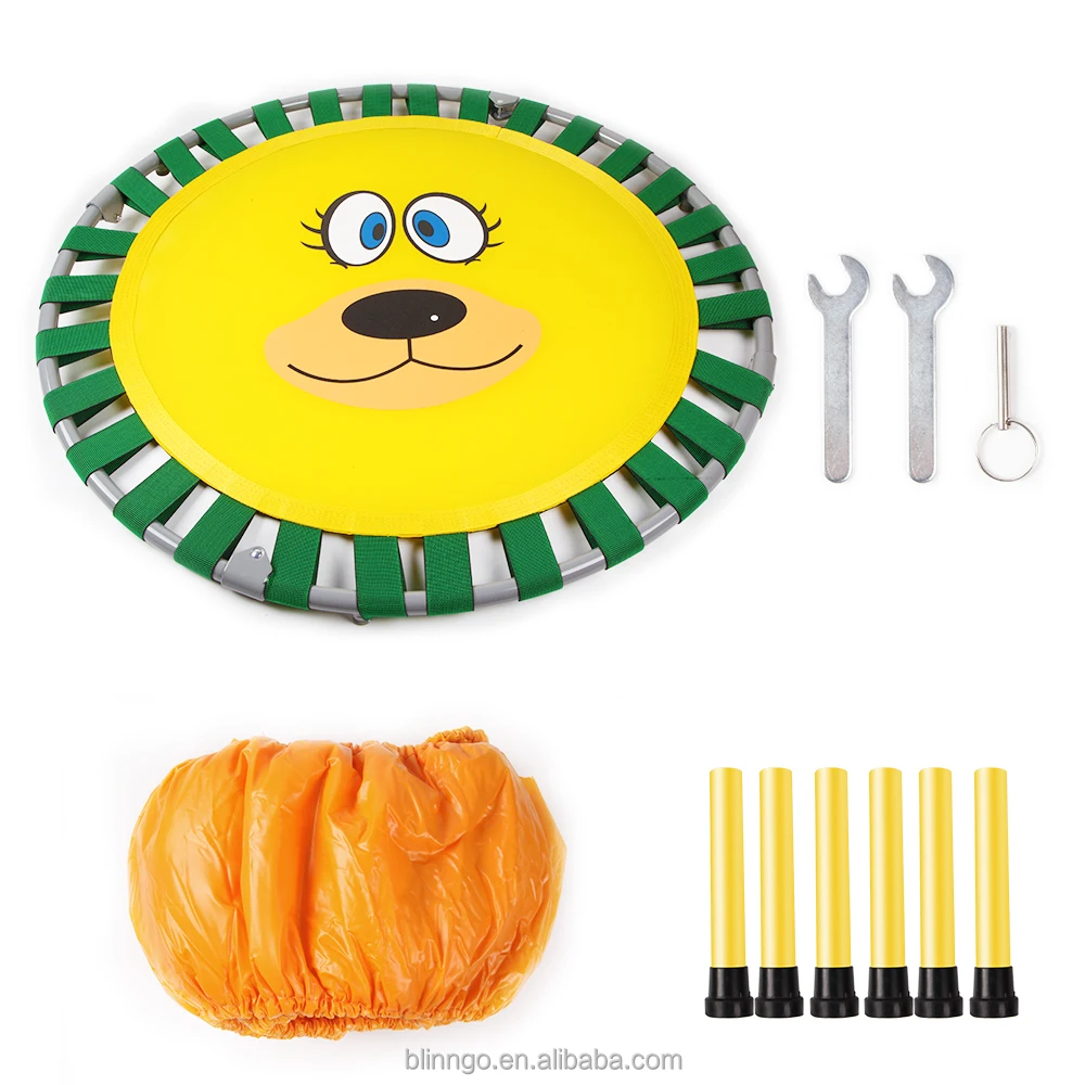 Manufacturer Child Trampolines for Adults with Protective Cover Folding Trampoline Outdoor Foldable