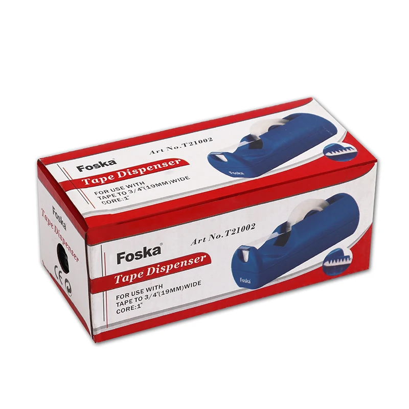 Настольный пластиковый диспенсер для клейкой ленты Foska