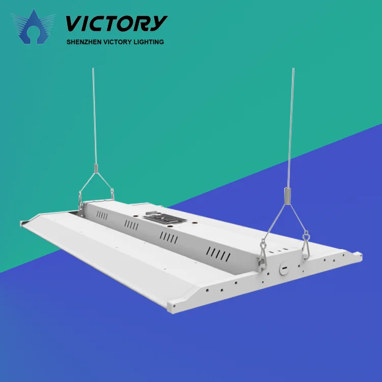 High Power Warehouse Indoor Dimmable Square Linear Switchable LED High Bay Light