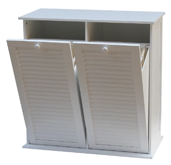 МДФ белая корзина для грязной одежды в европейском и американском стиле ванной комнаты входа ванную