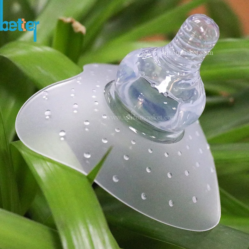 Wholesale High Quality Reusable Silicone Breast Nipple Shield Nursing Cover for Breastfeeding