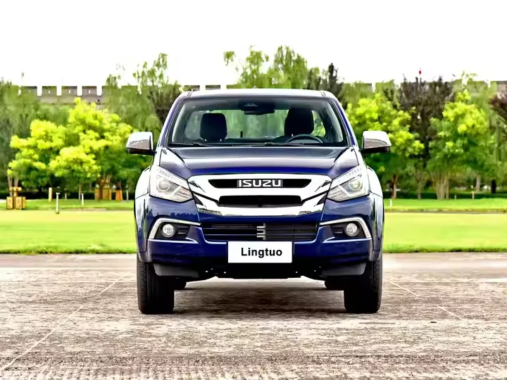 Оптовая продажа дизельный автопикап ISUZU Lingtuo 6-я передача автоматический 4 двери и 5-местный турбонаддув новые автомобили