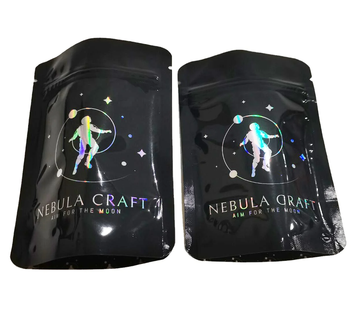 Laminated material stand up food plastic bag with own logo Stand up zipper snack pouch digital printing bag