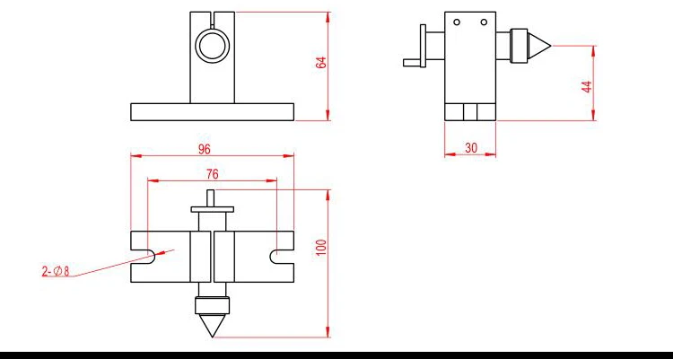 50/63/65 series CNC engraving machine four-jaw chuck rotation axis for CNC milling machine