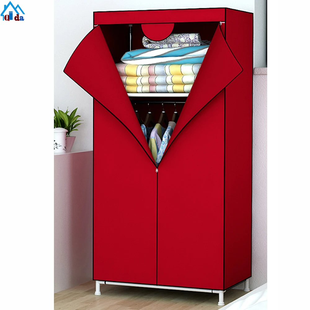 
Multi-purpose cloth armoire storage closet high quality cheap folding closet wardrobe 