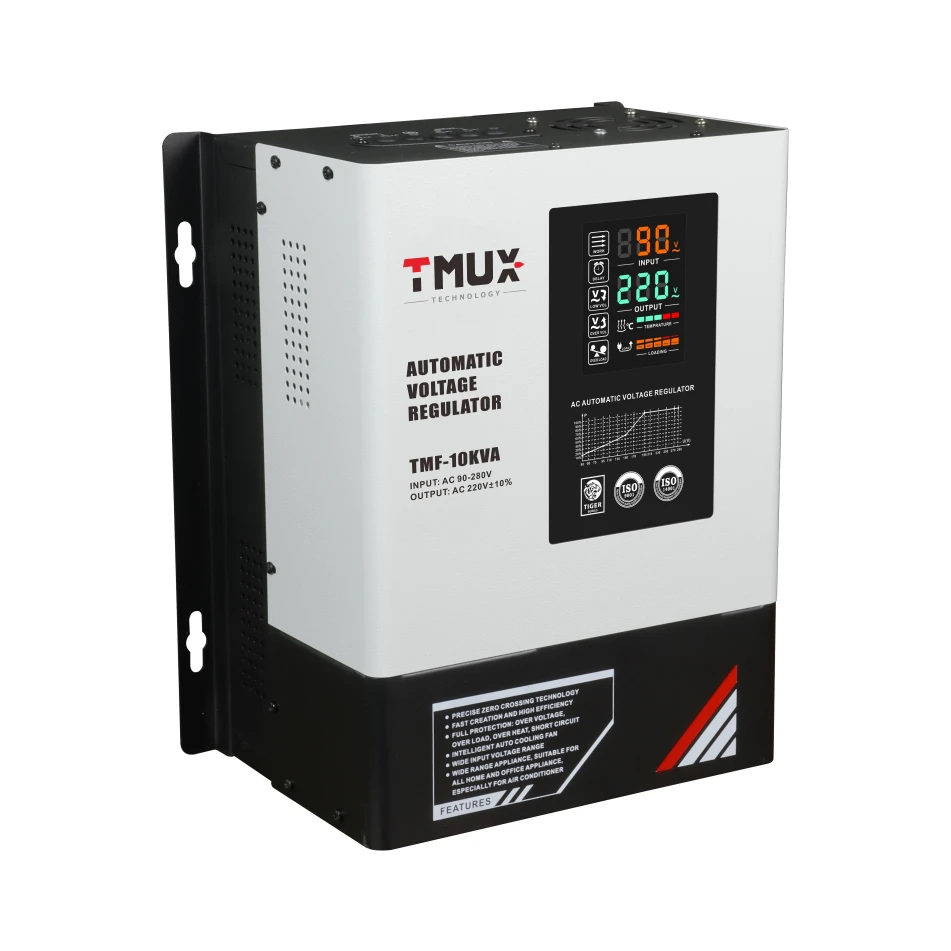 TMF-8KVA fashion design max 20KVA  LED display automatic voltage regulator stabilizers