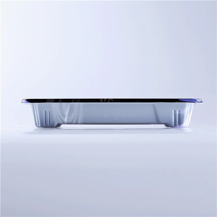 SM1-1100FA Food Tray Dish Plate For Fast Food Snack Bbq Packing Disposable Fruits Packaging Plastic Boxes