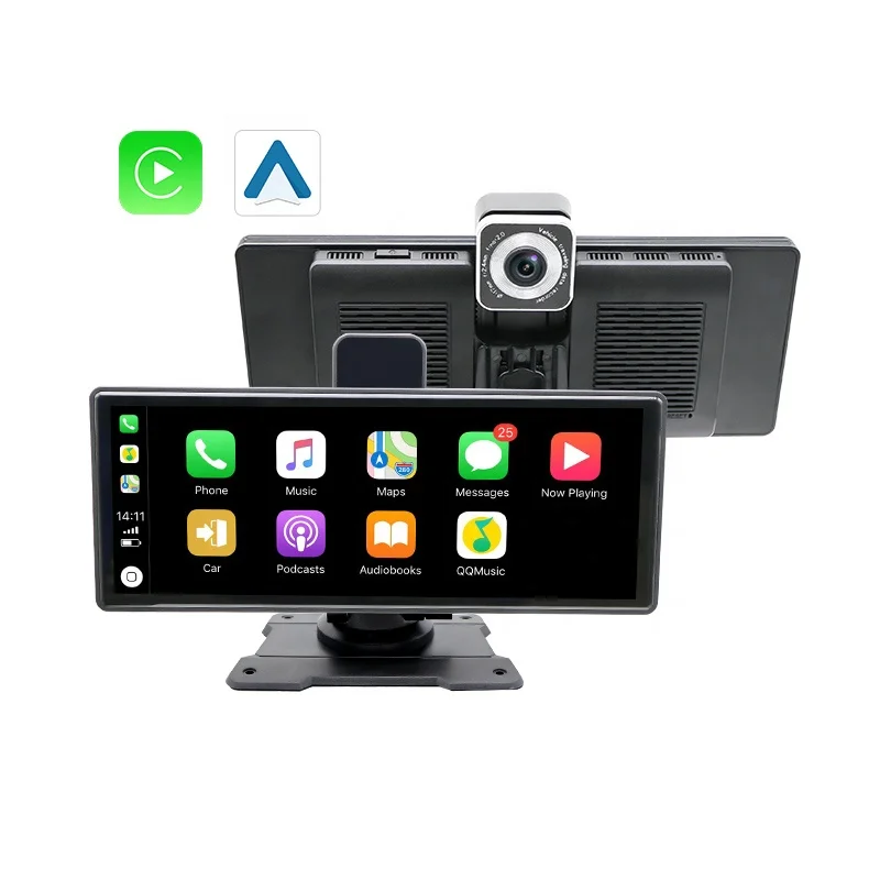 2025 оптовая продажа лидер продаж портативная камера 10 26 дюймов с android auto carplay для автомобильной