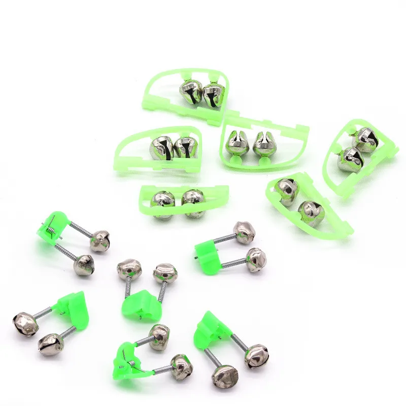 
Fishing bite alarm twin rod bell rings for night fishing 
