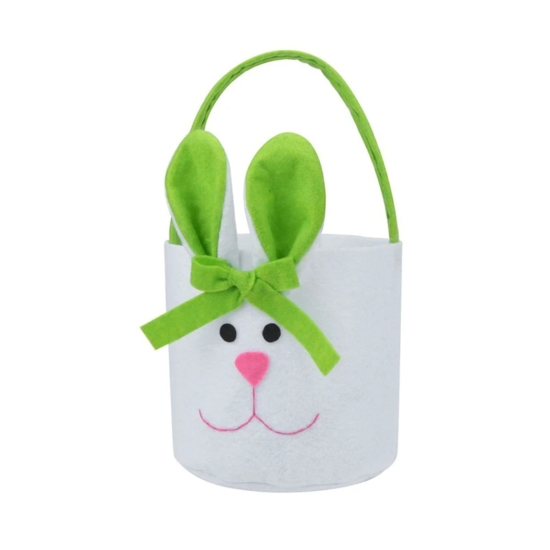 Good Quality Cloth Kids Gift Easter Gift Bags Basket gift bag bunny ear easter basket