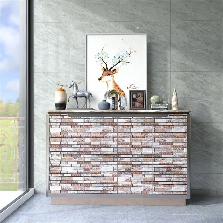 3d stereo brick wall wallpaper restaurant hotel bar peel and stick wallpapers