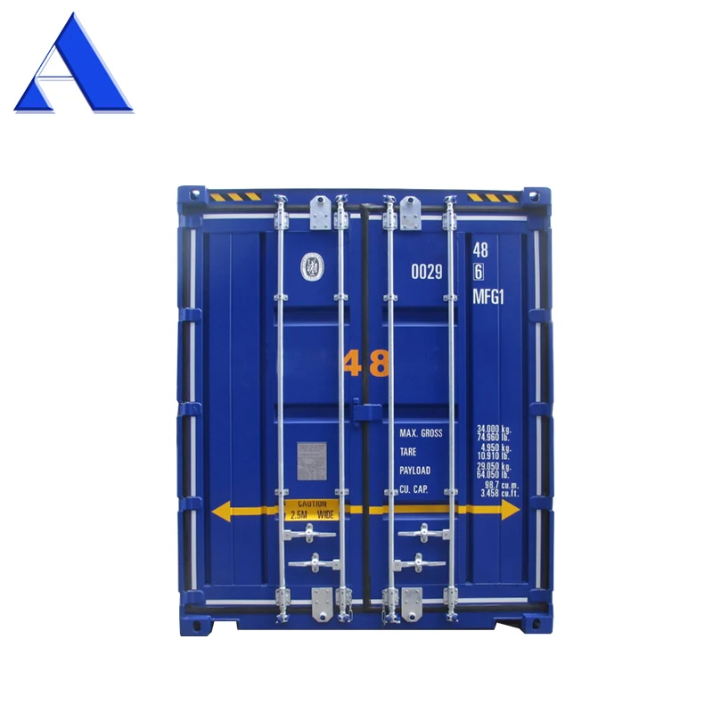 48ft 48 feet High Cube Pallet Wide Dry Cargo Sea Maritime Shipping Containers