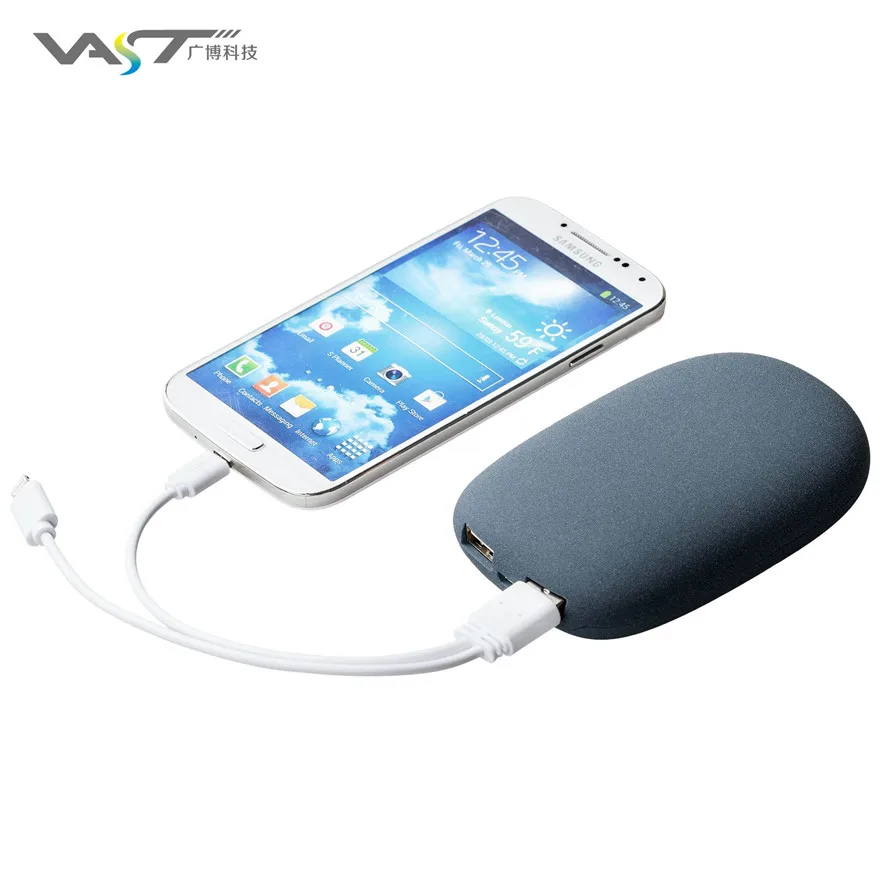 Галька камень Power Bank 7800 mah двойной USB литий-полимерный аккумулятор зарядное устройство Путешествия bank