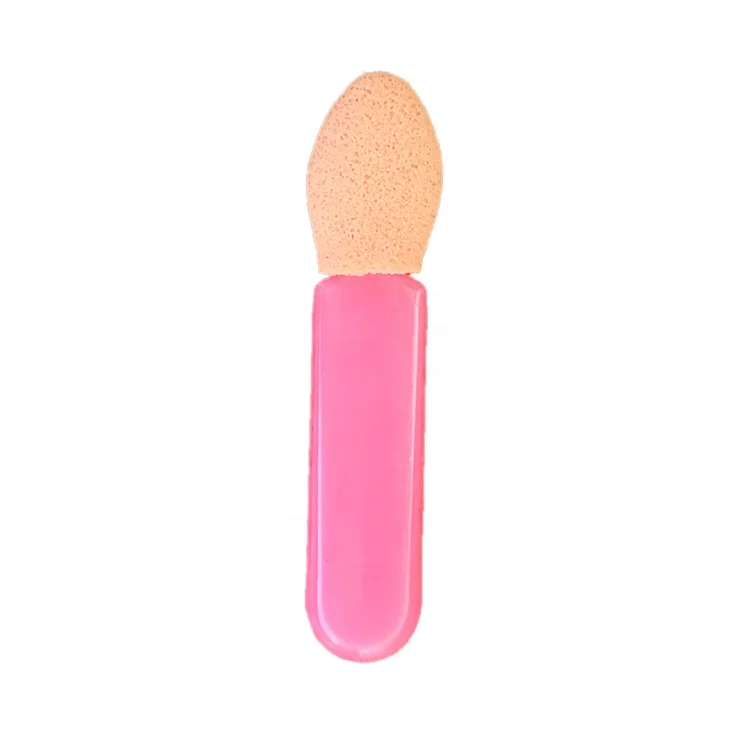 
Factory Direct Selling Cheap One-end Disposable Eyeshadow Sponge Applicator with Foam Tip 