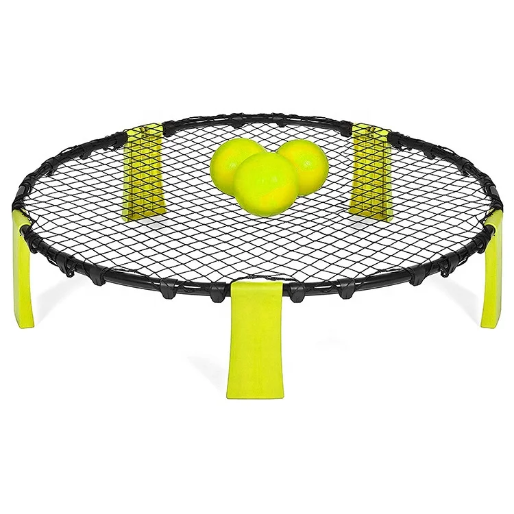 Забавная пляжная игра, 3 мини-мяча с шипами, набор игрушек, портативный набор мячей с сыпью, игровой набор для кемпинга, двора, Забавный набор для пляжного волейбола