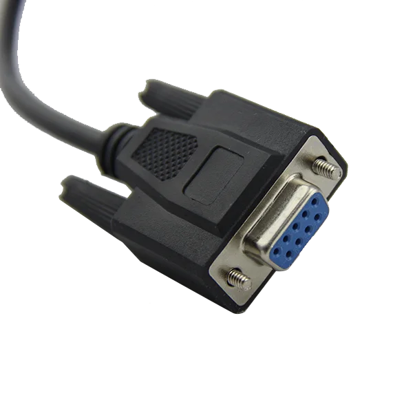 DB37 male to DB9 female DB25 male serial splitter cable