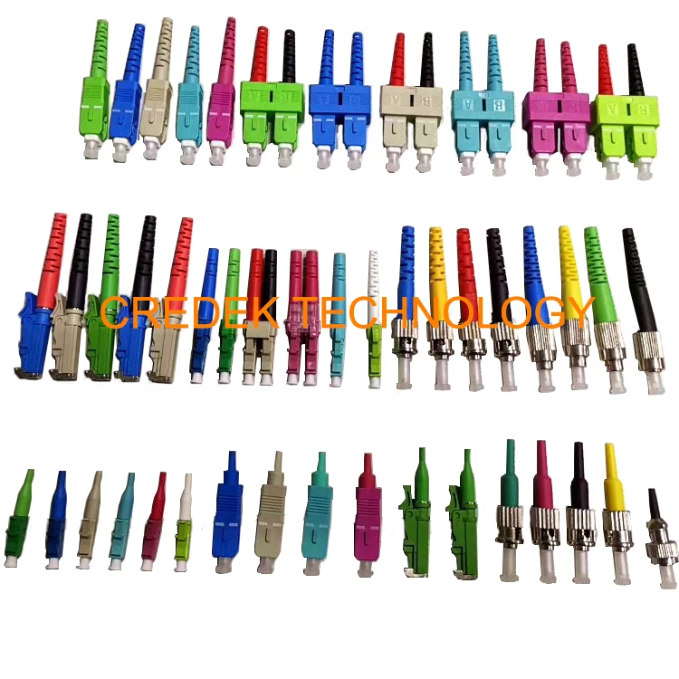 Blue Connector Yellow Cable SMF Duplex 3.0mm SC UPC to LC UPC Fiber Patch Cord