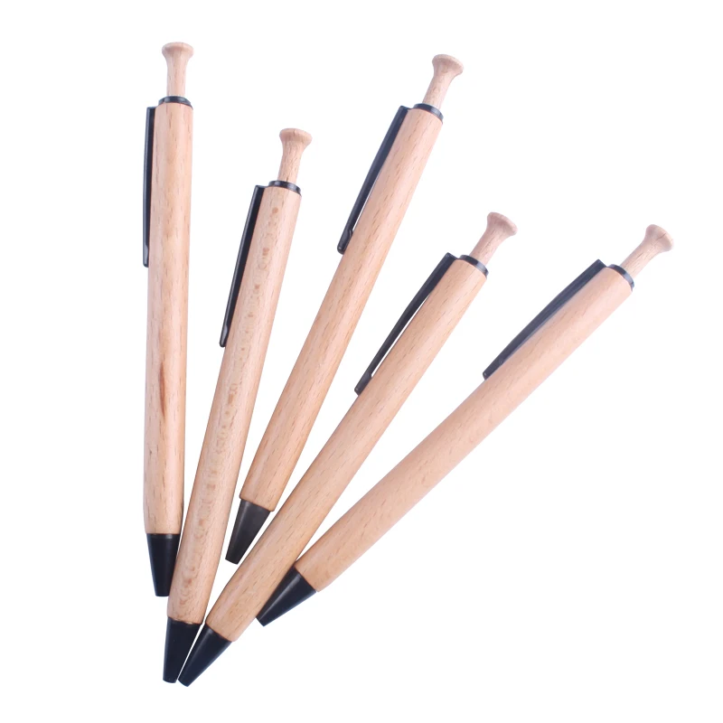 2017 new fashion hot sal wholesale wooden pen original Ecology custom wooden ballpoint pens