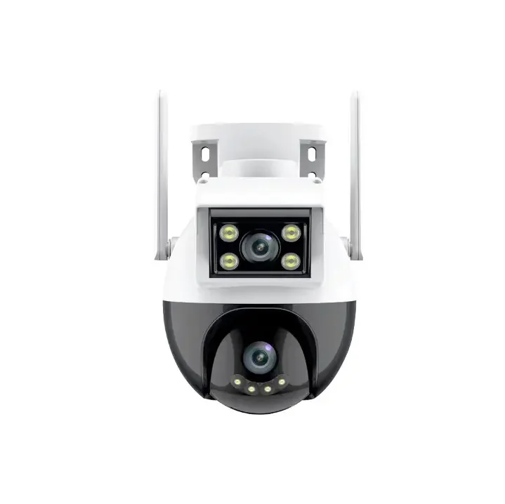 Outdoor Security Network Cam Dual Lens Camera ICSEE 6MP PTZ WIFI Camera CCTV de Seguridad
