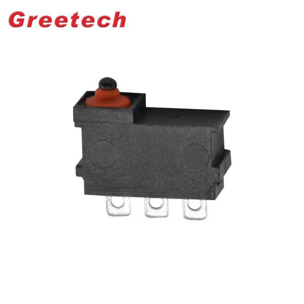 Waterproof Micro switch 0.1/3A  125/250VAC, 12/48VDC Micro Switch G303 Momentary Push Button Switch 3 pin