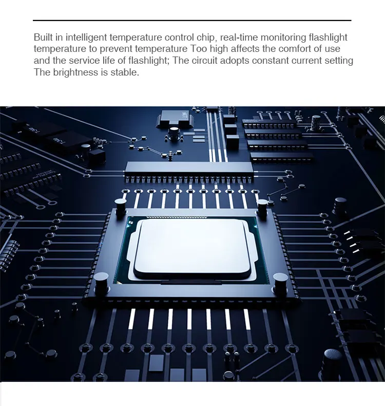 Customizable Small flashlight  2100LM 20w 3v 4200mAh  waterproof IPX5  rechargeable cycle Flashlight