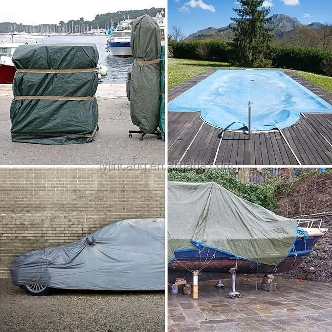 Pe Laminated Tarpaulin With Pe Woven Laminated Heavy Duty Lona Pe Tarpaulin 160gsm Roll
