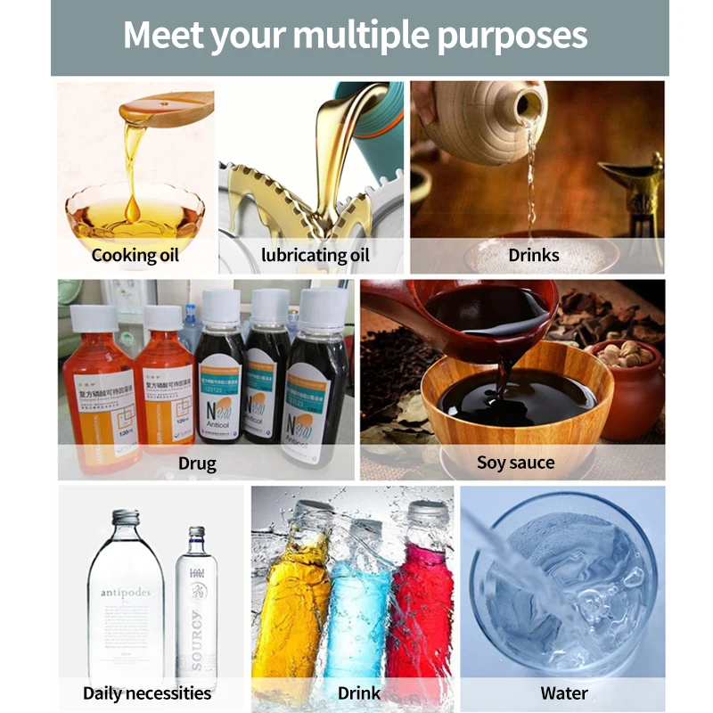 Swansoft Table Top Desktop Automatic Liquid Filling Machine 4 Heads with Conveyor Belt For Perfume Filling Machine Water Filler