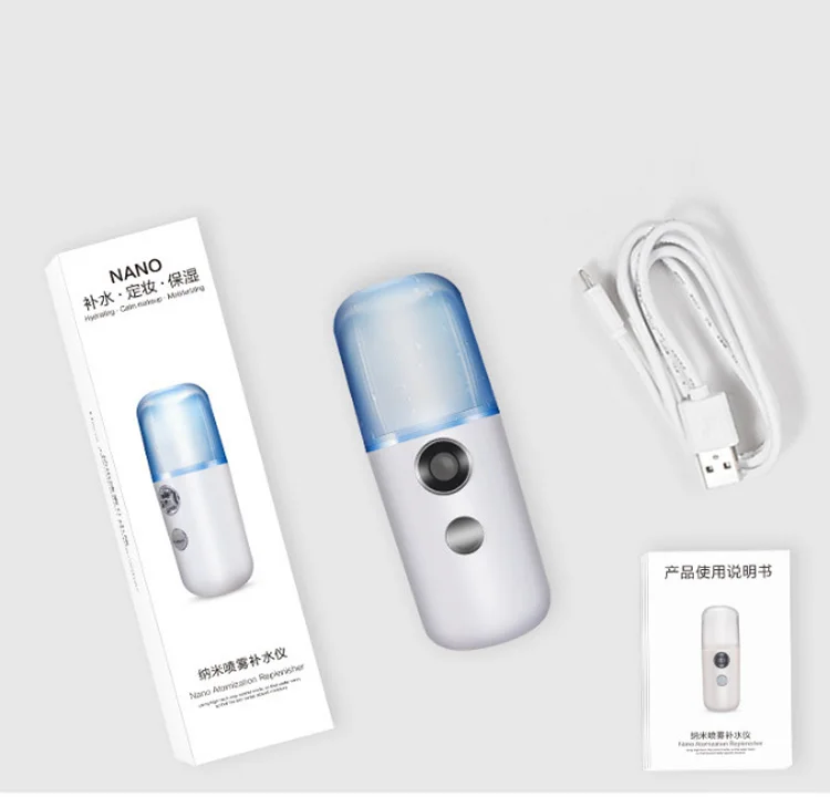  Недорогой автоматический мини-распылитель Nano Nebulizer ультразвуковой отпариватель для лица