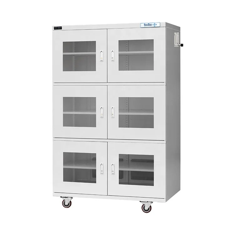 1440L 4 or 6 door  N2 cabinet auto ESD dry box cabinet Humidity control cabinet