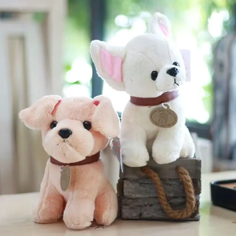 simulation dog plush toy ornaments catching machine doll Teddy dog Husky Schnauzer and other famous dog dolls