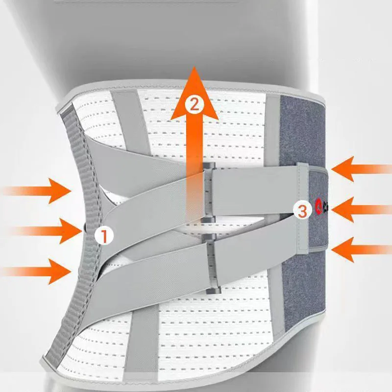 Low MOQ Breathable Waist Health Care Magnetic Ergonomic Lumbar Support Belt Medical Waist Belt