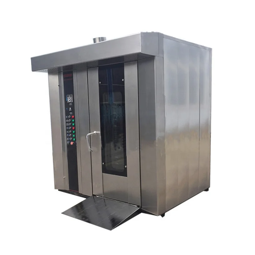 Commercial Kitchen Equipment industrial convection oven Ventilation Heating 32 trays rotary ovens