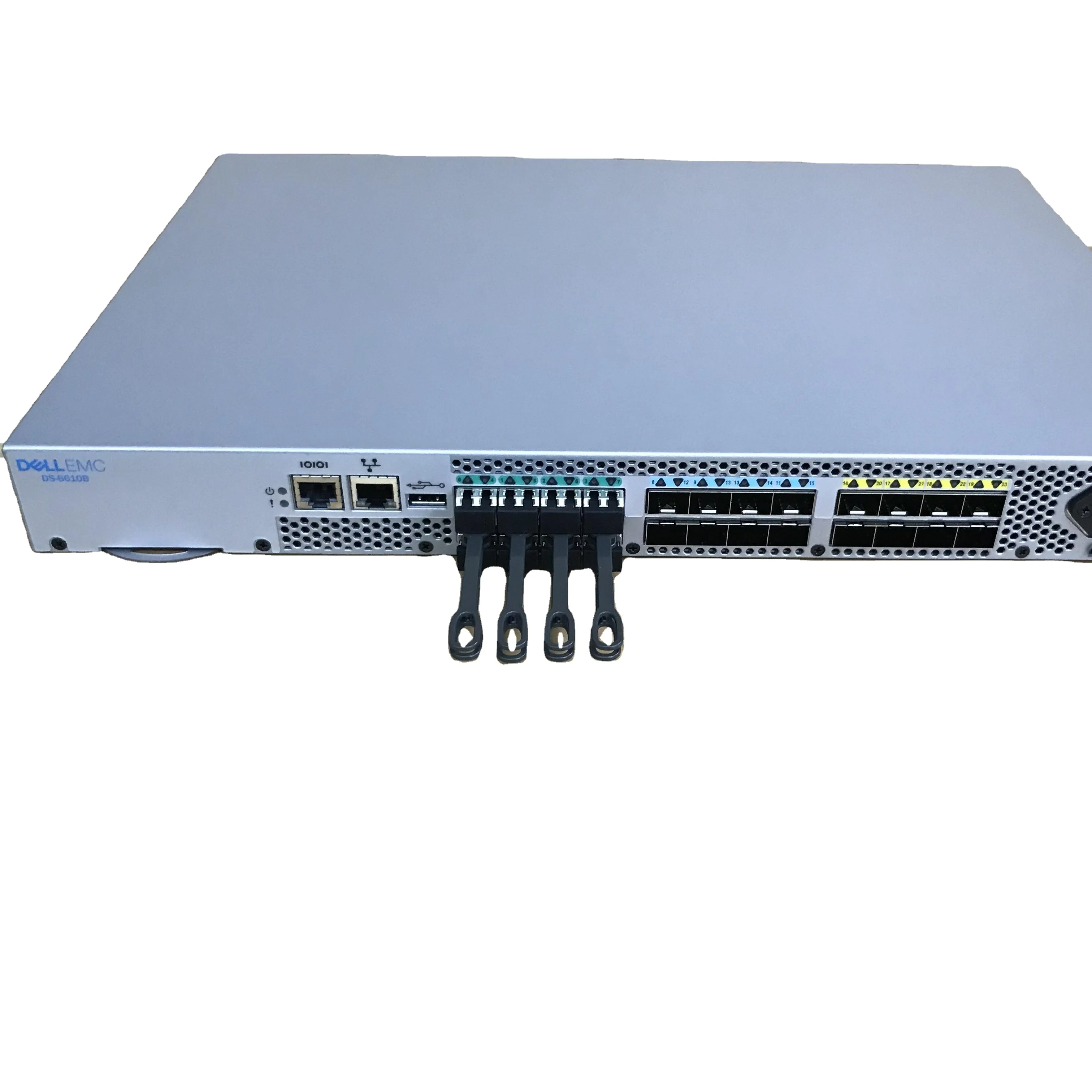 Dell EMC DS-6610 / Brocade G610 24-Port 32Gb Fibre Channel SAN Switch