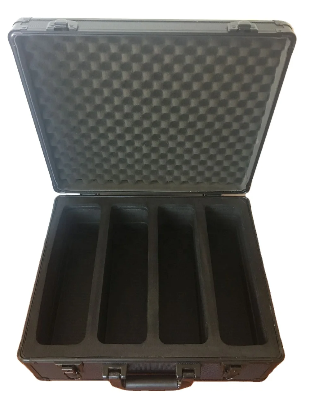 
new fashion aluminum hookah case with cut out foam insert 