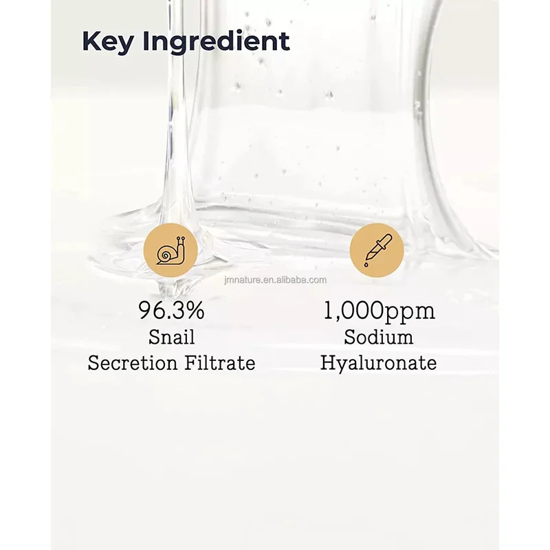 Best-selling Snail 96 Mucin Firming Anti Aging Serum Liquid Anti Wrinkle Collagen Face Skin Serum 96 Mucin Power Essence