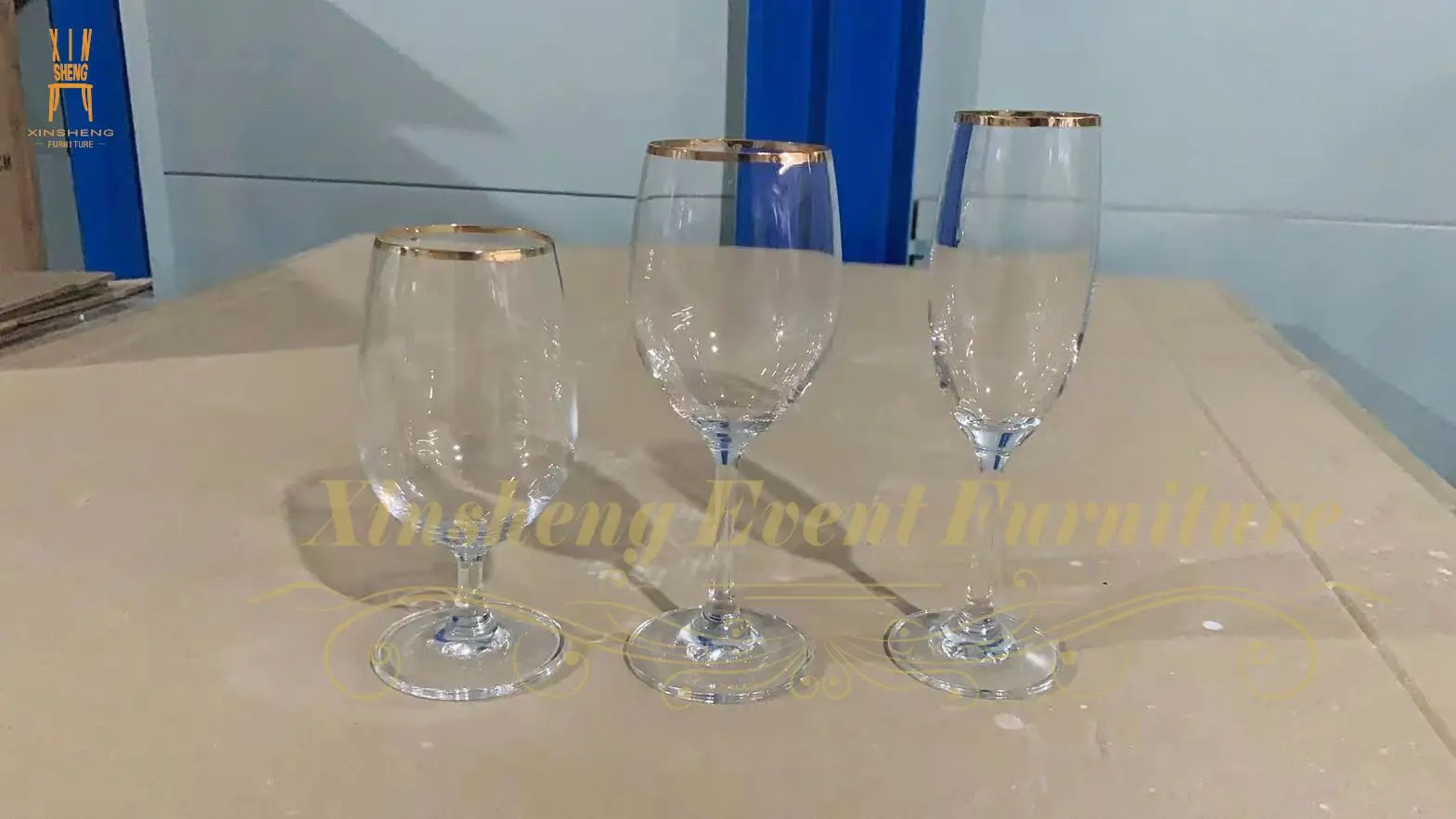Dinner for Hotel use Champagne Glass Wine  Glass Water Goblet set